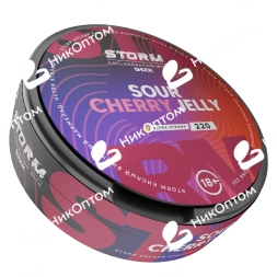 ШОК - STORM - SOUR CHERRY JELLY (220mg)