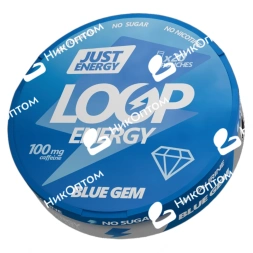 LooP - COFFEINE - BLUE GEM - Тропический Лед (100mg)